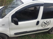 Fiat Fiorino/Qubo 2008-2024 гг. Ветровики на окна (2 шт., Sunplex Sport) фото 1