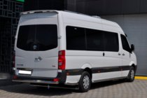 Volkswagen Crafter 2006-2016 гг. Задняя дуга AK002 (нержавейка) фото 5