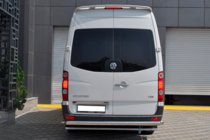 Volkswagen Crafter 2006-2016 гг. Задняя дуга AK002 (нержавейка) фото 2