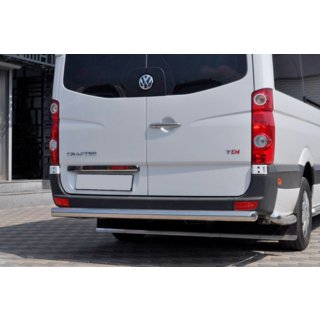 Задняя дуга AK002 (нержавейка) Volkswagen Crafter 2006-2016 гг. фото 1