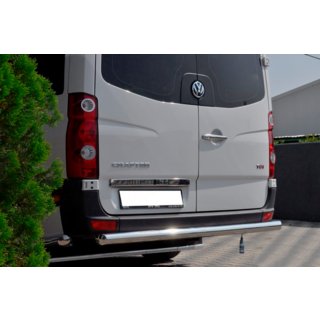 Задняя дуга AK002 (нержавейка) Volkswagen Crafter 2006-2016 гг. фото 3
