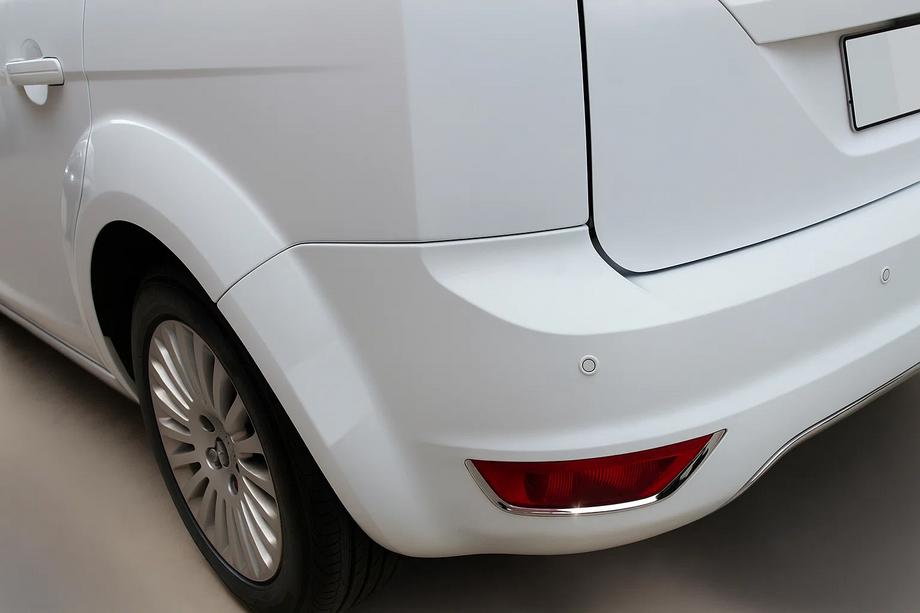 Ford Focus II 2008-2011 гг. Накладки на задние отражатели (2 шт, нержавейка) Image