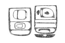 Hyundai H200, H1, Starex 1998-2007 гг. Накладки на Панель Приборов Дерево фото 2