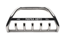 Kia Soul I 2008-2013 гг. Кенгурятник (нерж) фото 5