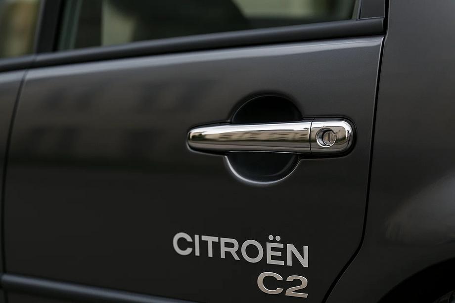 Citroen C-2 2003-2009 гг. Хромированные Накладки на Ручки (2 шт., Нержавеющая Сталь) Фото 4