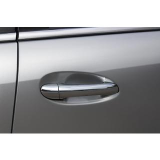 Хромированные Накладки на Ручки Дверей (4 шт, Нержавейка) Mercedes ML W164 2005-2011 гг. фото 4