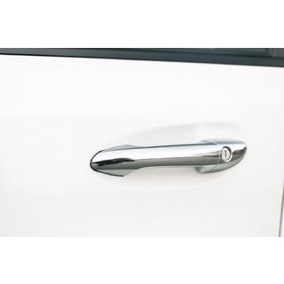 Хромированные Накладки на Ручки Дверей (4 шт, Нержавейка) Mercedes ML W164 2005-2011 гг. фото 3