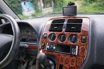 Mercedes Vito W638 1996-2003 гг. Накладки на панель Meric (1996-1999) Дерево фото 1
