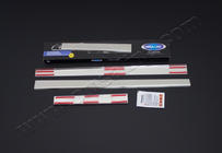 Alfa Romeo 147 2000-2010 гг. Накладки на пороги OmsLine нержавейка 2 штуки фото 4