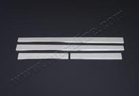 Alfa Romeo 147 2000-2010 гг. Накладки на пороги OmsLine нержавейка 2 штуки фото 3