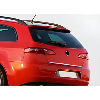 Накладка на багажник нержавейка Alfa Romeo 159 2005–2011 гг. фото 1