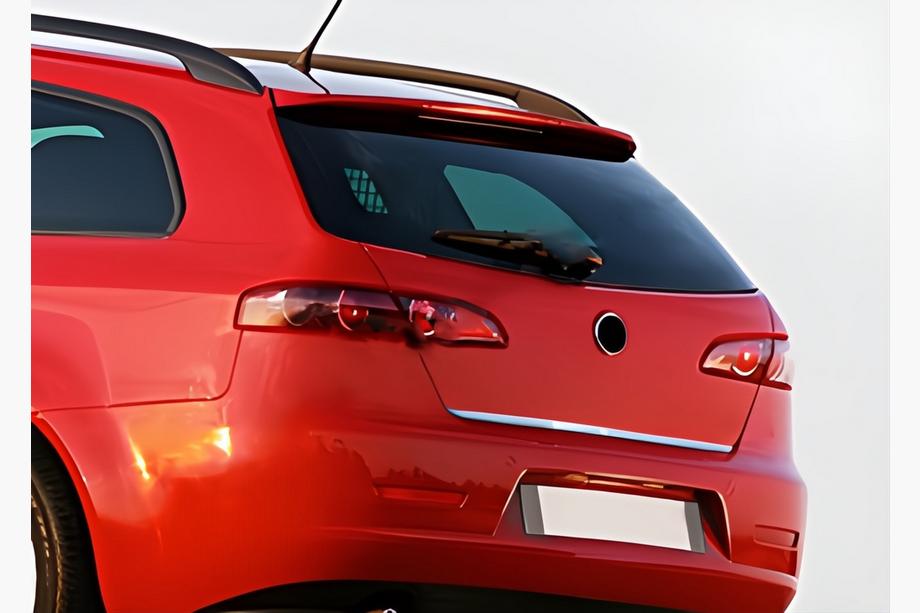Alfa Romeo 159 2005–2011 гг. Накладка на багажник нержавейка Image