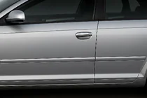 Audi A4 B7 2004-2008 гг. Хромированные Накладки на Ручки (4 шт, Нержавейка) фото 3