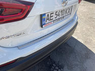 Nissan Qashqai 2014-2021 гг. Накладка на задний бампер OmsaLine (2017-2021, нержавейка) фото 1
