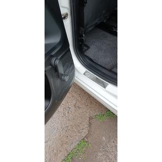 Накладки на пороги Carmos V1 Aegea (4 шт, нержавейка) фото 4