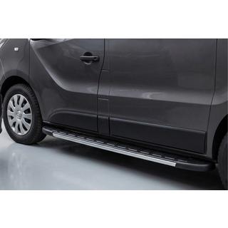 Боковые Подножки Duru (2 шт., Алюминий) Nissan NV300/Primastar 2016- гг. фото 1