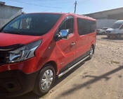 Nissan NV300/Primastar 2016- гг. Боковые трубы (2 шт., нержавейка) фото 4