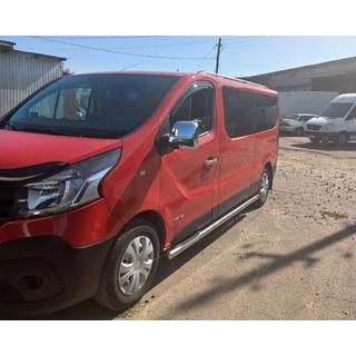 Боковые трубы (2 шт., нержавейка) Nissan NV300/Primastar 2016- гг. фото 4