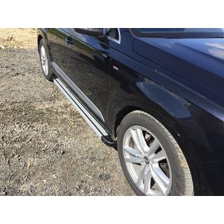 Боковые Подножки Maya V4 (2 шт., Алюминий) Audi Q7 2015–2026 гг. фото 1
