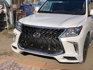 Lexus LX570/450d 2008-2022 гг. Передний бампер для 2008-2015 в стиле рестайлинг (грунтованный под покраску) фото 9