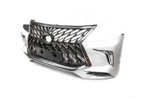 Lexus LX570/450d 2008-2022 гг. Передний бампер для 2008-2015 в стиле рестайлинг (грунтованный под покраску) фото 4