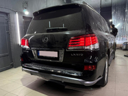 Lexus LX570/450d 2008-2022 гг. Комплект обвеса рестайлинг авто 2008-2012 на 2012-2016 F-Sport фото 28
