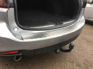 Mazda 6 2012-2024 гг. Накладка на задний бампер Carmos (SW, нержавейка) фото 3