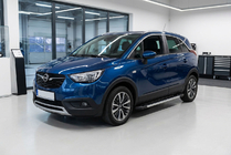 Opel Crossland X 2017-2024 гг. Боковые пороги RedLine V1 (2 шт., алюминий) фото 1