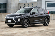 Mitsubishi Eclipse Cross 2017- гг. Боковые Подножки Allmond Black (2 шт., Алюминий) фото 1