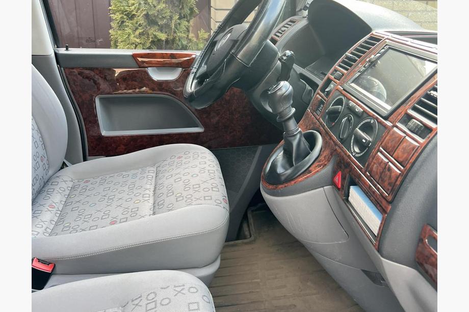 Volkswagen T5 Transporter 2003-2010 гг. Накладки на дверные карты (Турция) Титан Фото 7