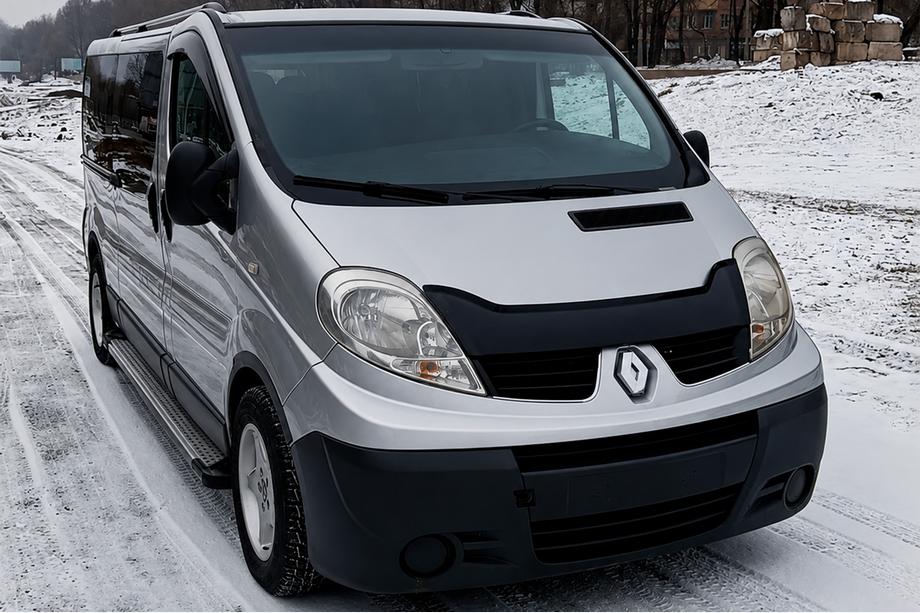 Opel Vivaro 2001–2015 гг. Боковые Подножки Allmond Grey (2 шт., Алюминий) Фото 4