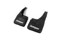 Citroen Jumper 2007-2025 гг. Премиум модельные брызговики с углублениями (2 шт) фото 2