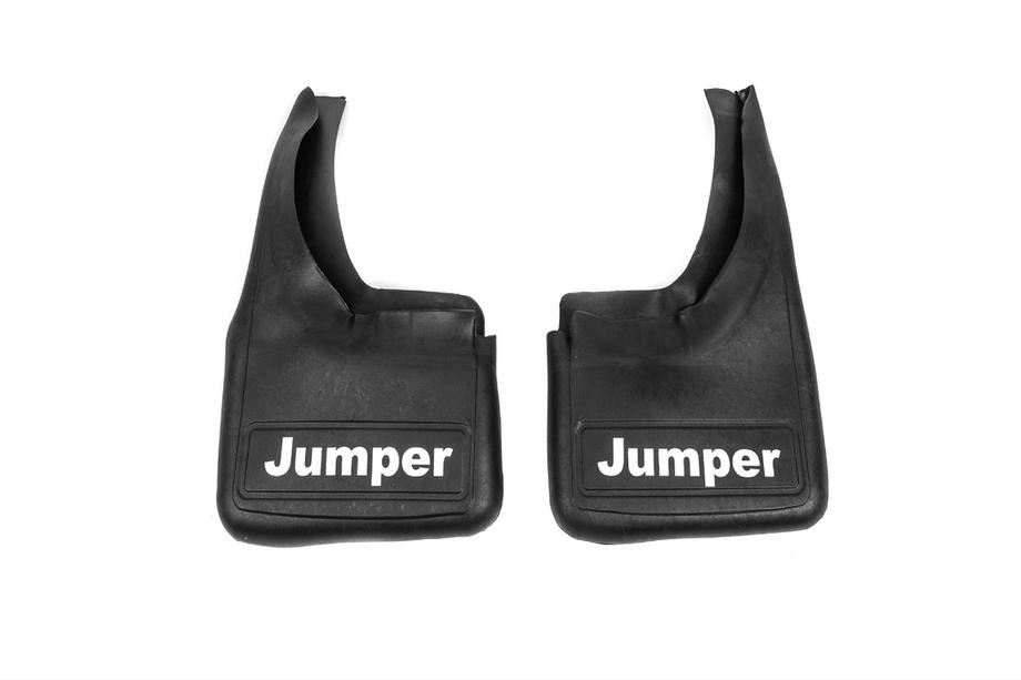 Citroen Jumper 2007-2025 гг. Премиум модельные брызговики с углублениями (2 шт) Image