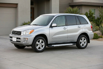 Toyota Rav 4 2001-2005 гг. Боковые пороги Allmond (2 шт., алюминий) фото 3