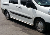 Peugeot Expert 2007-2016 гг. Боковые трубы (2 шт., нержавейка) фото 1