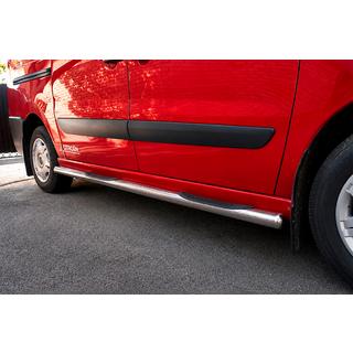 Боковые трубы (2 шт., нержавейка) Peugeot Expert 2007-2016 гг. фото 2
