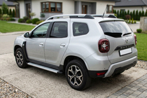 Renault Duster 2018-2024 гг. Боковые Подножки Maya V2 (2 шт., Алюминий) фото 1