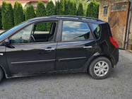 Renault Scenic/Grand 2003-2009 гг. Черные Рейлинги (2 шт) Длинная База (Grande) фото 16