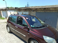 Renault Scenic/Grand 2003-2009 гг. Черные Рейлинги (2 шт) Длинная База (Grande) фото 7