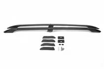 Renault Scenic/Grand 2003-2009 гг. Черные Рейлинги (2 шт) Длинная База (Grande) фото 10