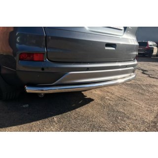 Задняя дуга AK002 (нержавейка) Honda CRV 2012-2016 гг. фото 3