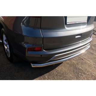 Задняя дуга AK002 (нержавейка) Honda CRV 2012-2016 гг. фото 1