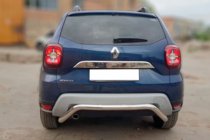 Dacia Duster 2018-2024 гг. Задняя защита AK007 (нержавейка) фото 2
