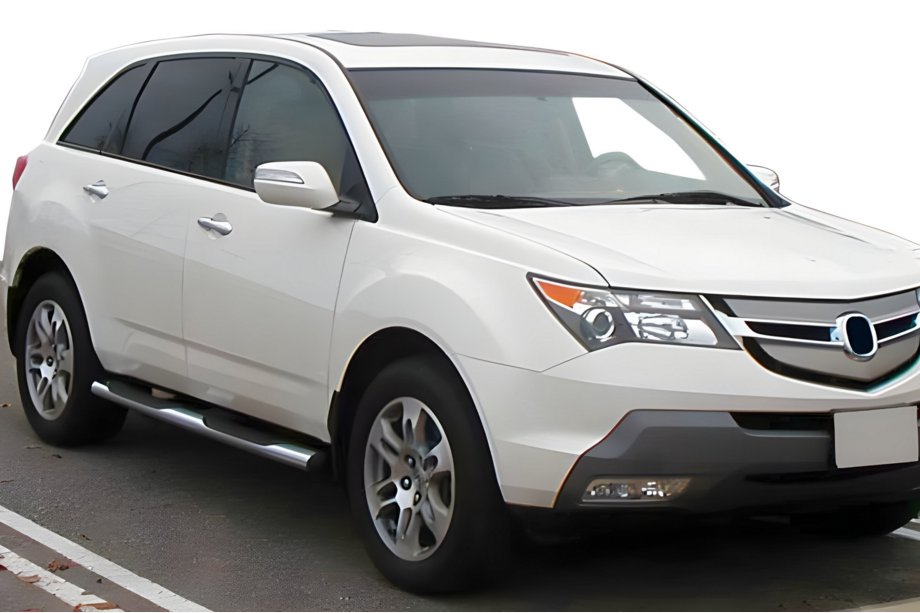 Acura MDX 2007-2013 гг. Боковые трубы (2 шт, нержавейка) Image