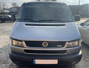 Volkswagen T4 Caravelle/Multivan 1990–2003 гг. Реснички на Фары Косой Капот (2 шт) Черный Глянец фото 3