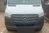 Mercedes Sprinter W907/W910 2018- гг. Хром Накладки на Решетку (5 шт, Нержавеющая Сталь) OmsaLine - Итальянская Нержавейка фото 6