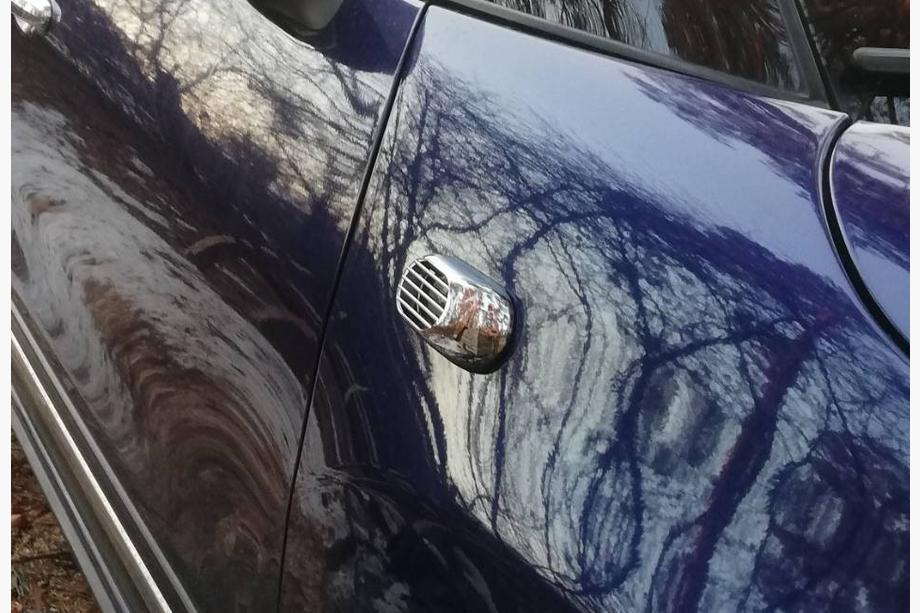 Fiat 500/500L 2013-2022 гг. Решетка на боковой повторитель Овал (2 шт, ABS) Image