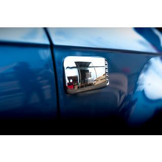Хромированные Накладки на Боковые Повторители Прямоугольные (2 шт, ABS) Audi A3 2003-2012 гг. фото 3