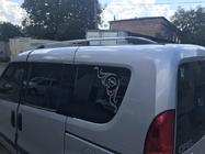 Fiat Doblo II 2010-2022 гг. Распродажа!!! Рейлинги Серый Металлик Стандартная база фото 6