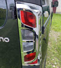 Citroen Nemo 2007-2017 гг. Хромированные накладки на задние фонари с изгибом (2 шт, пластик) фото 11